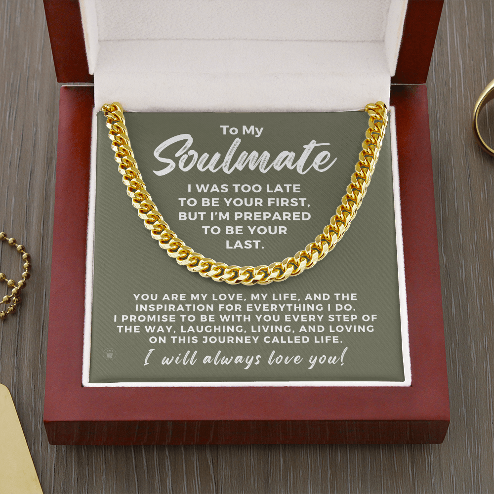 Soulmate Gift | Every Step Cuban Link Chain 0570T2