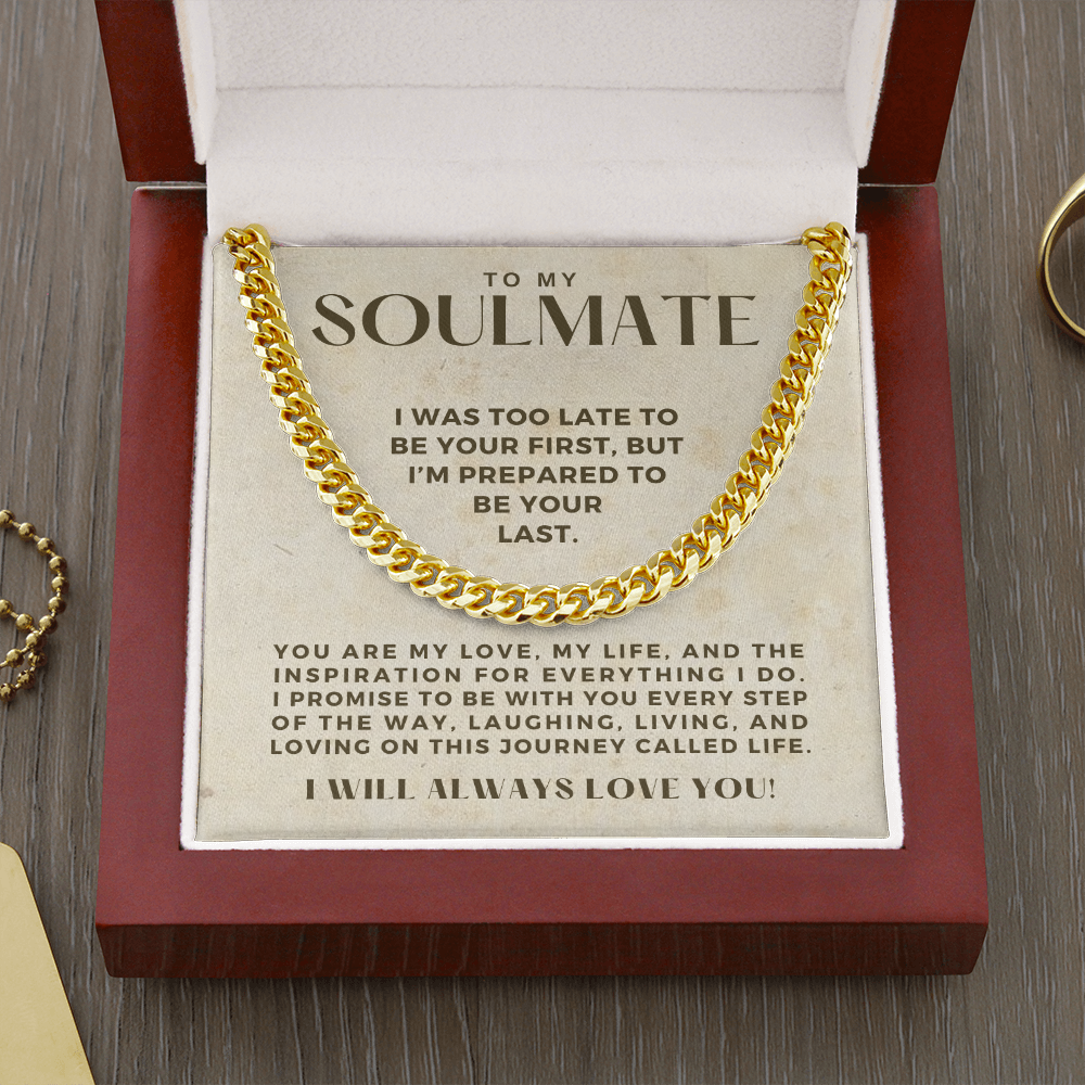 Soulmate Gift | Every Step Cuban Link Chain 0570T8