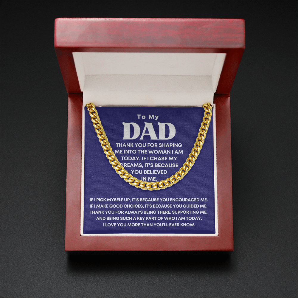 gold cuban link chain