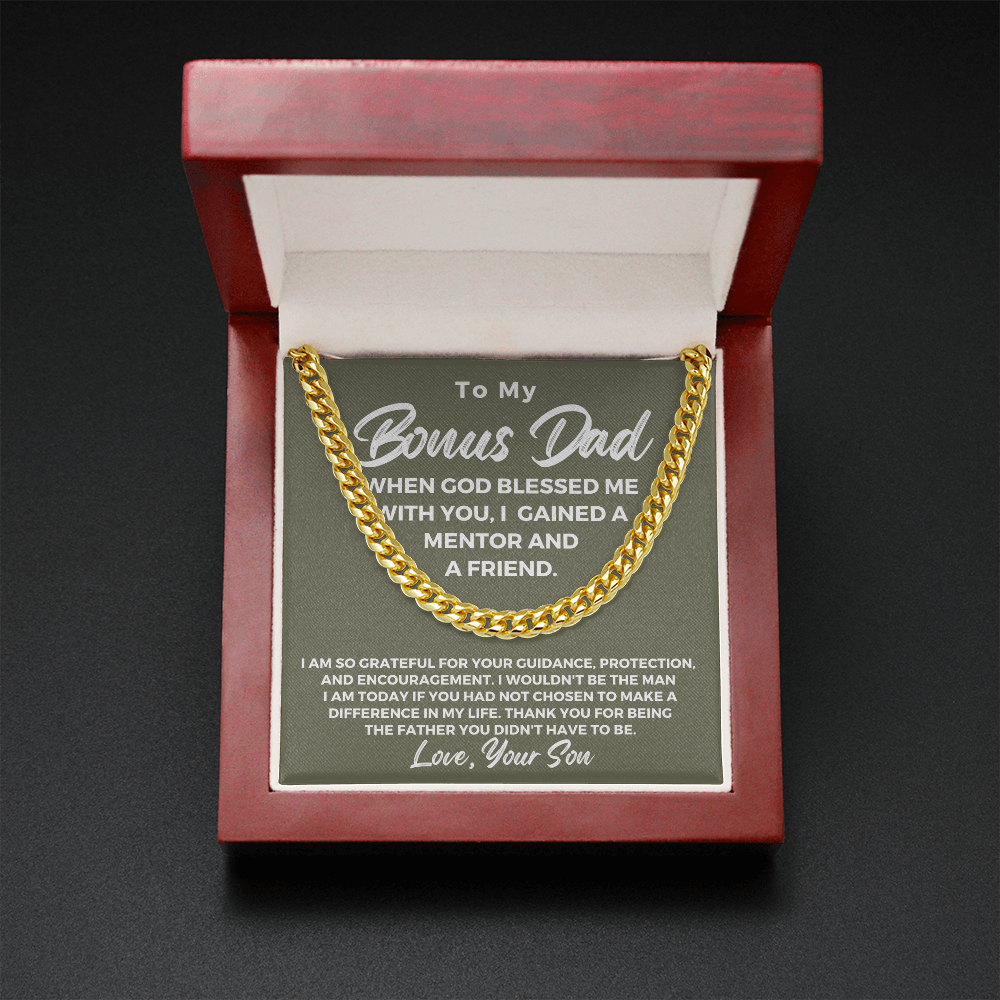 gold cuban link chain