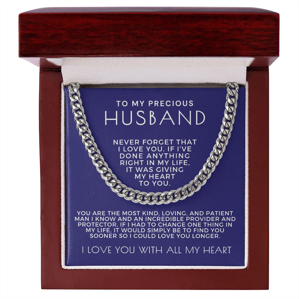 Gift For Husband | One Thing Cuban Link Chain 0693T14