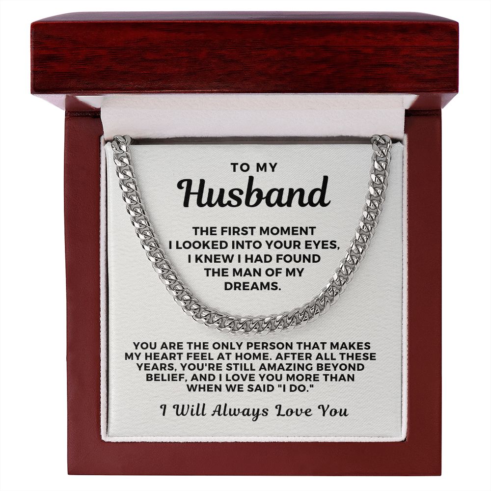 Gift For Husband | My Dreams Cuban Link Chain 0697T1