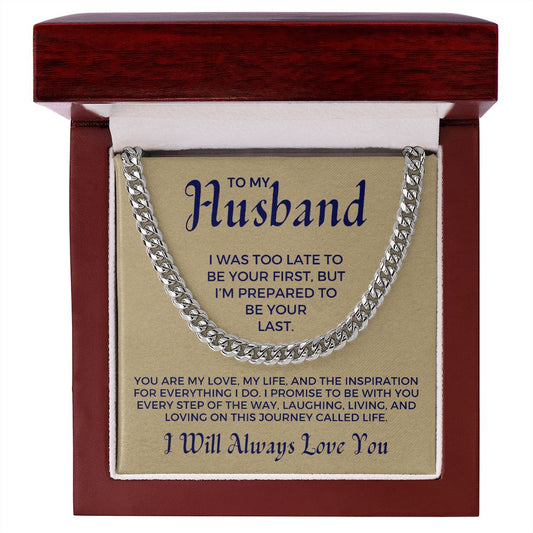 Gift For Husband | Every Step Cuban Link Chain 0701T9
