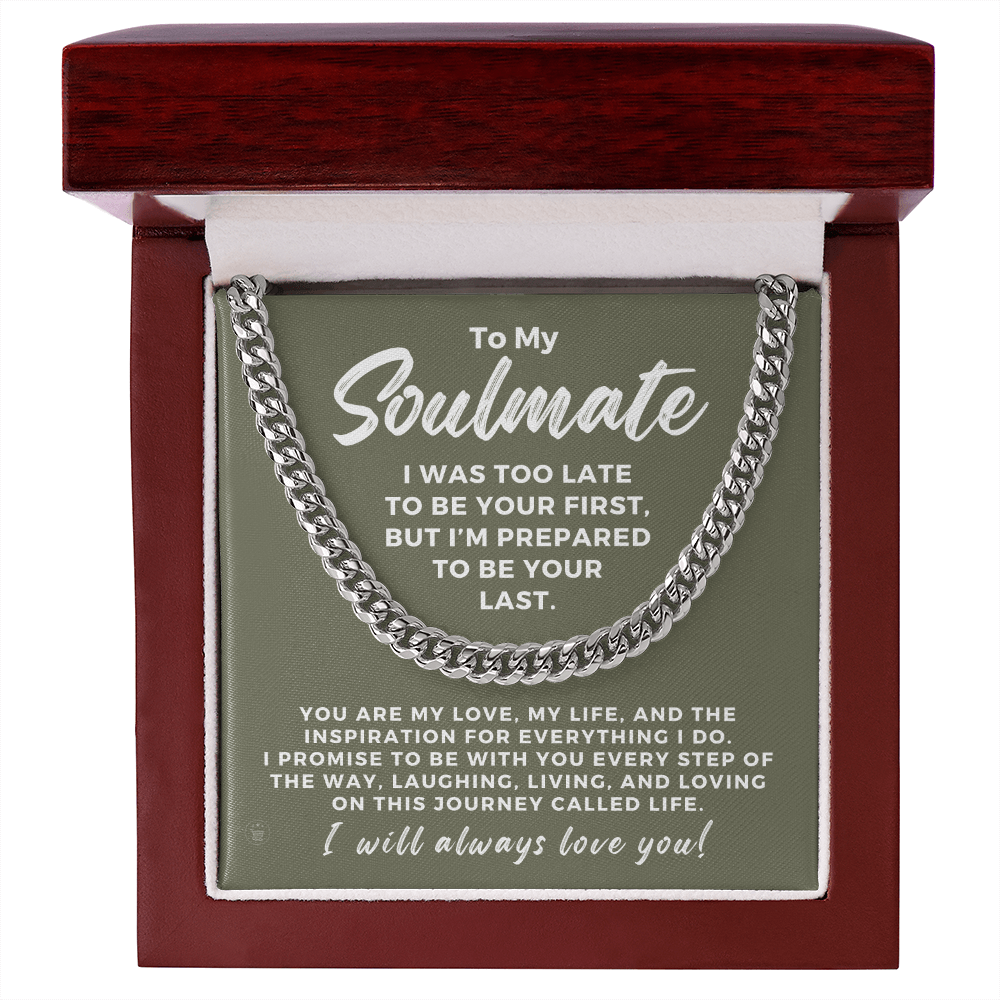 Soulmate Gift | Every Step Cuban Link Chain 0570T2