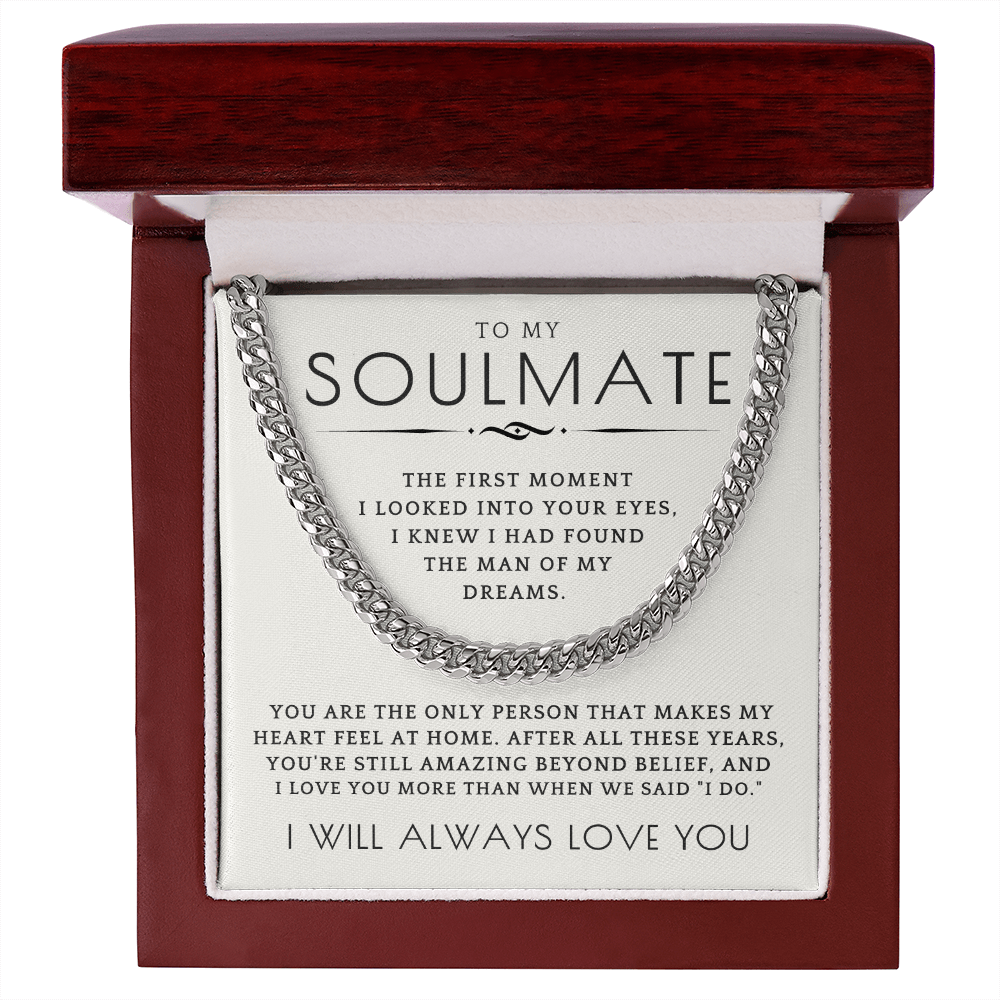 Soulmate Gift | My Dreams Cuban Link Chain 0566T4