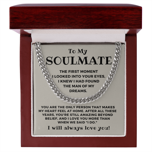 Soulmate Gift | My Dreams Cuban Link Chain 0566T1
