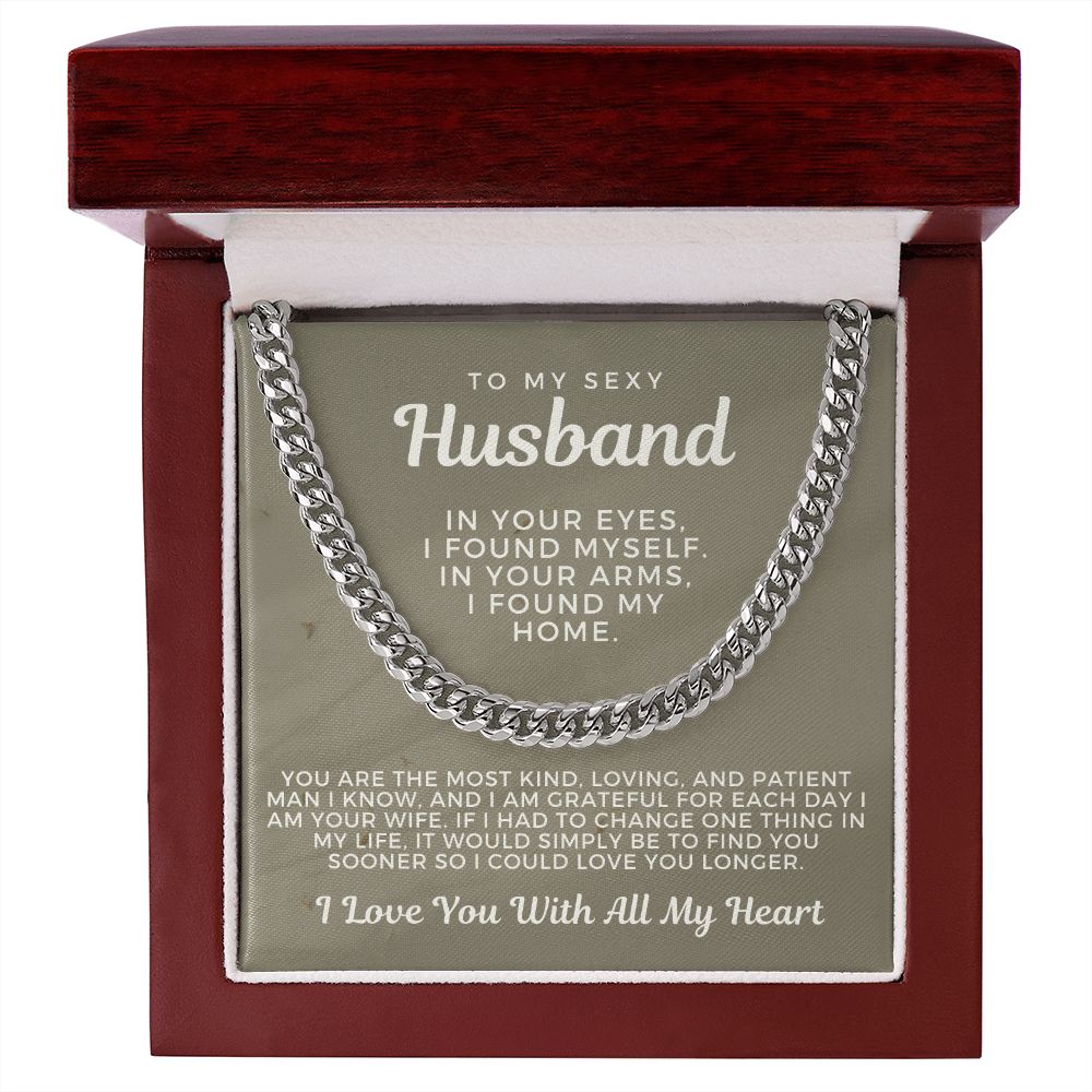 Gift For Husband | One Thing Cuban Link Chain 0694T15