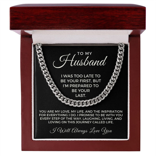 Gift For Husband | Every Step Cuban Link Chain 0701T6