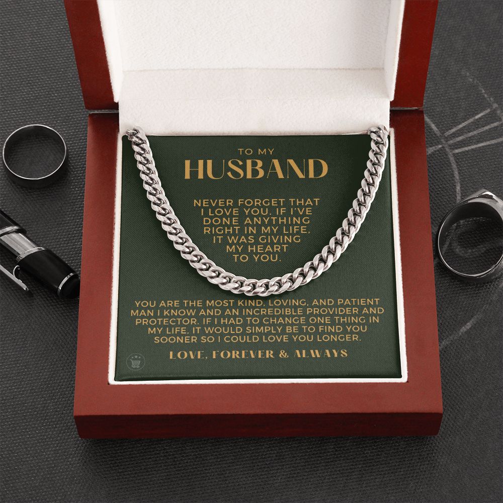 Gift For Husband | One Thing Cuban Link Chain 0711T4