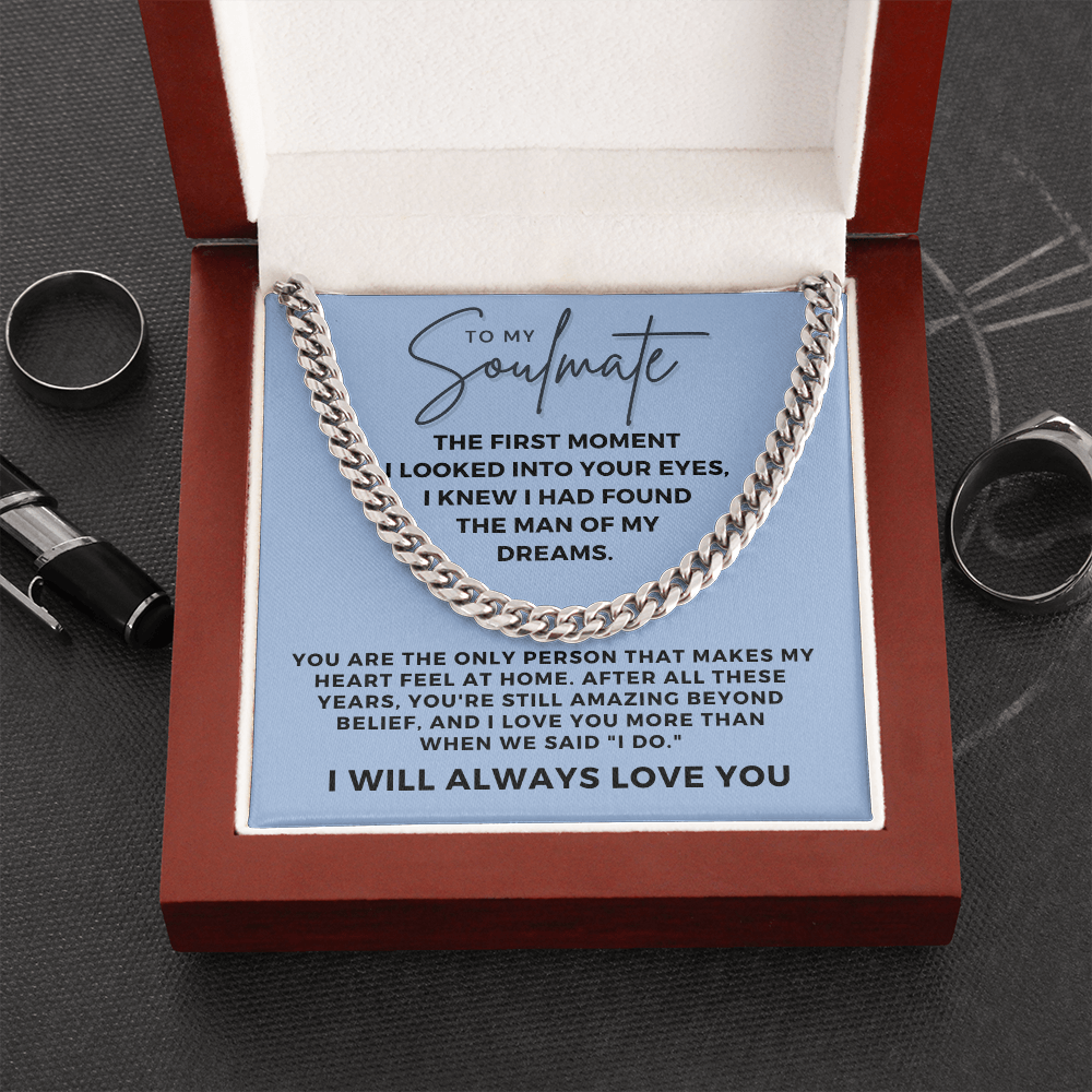 Soulmate Gift | My Dreams Cuban Link Chain 0566T7