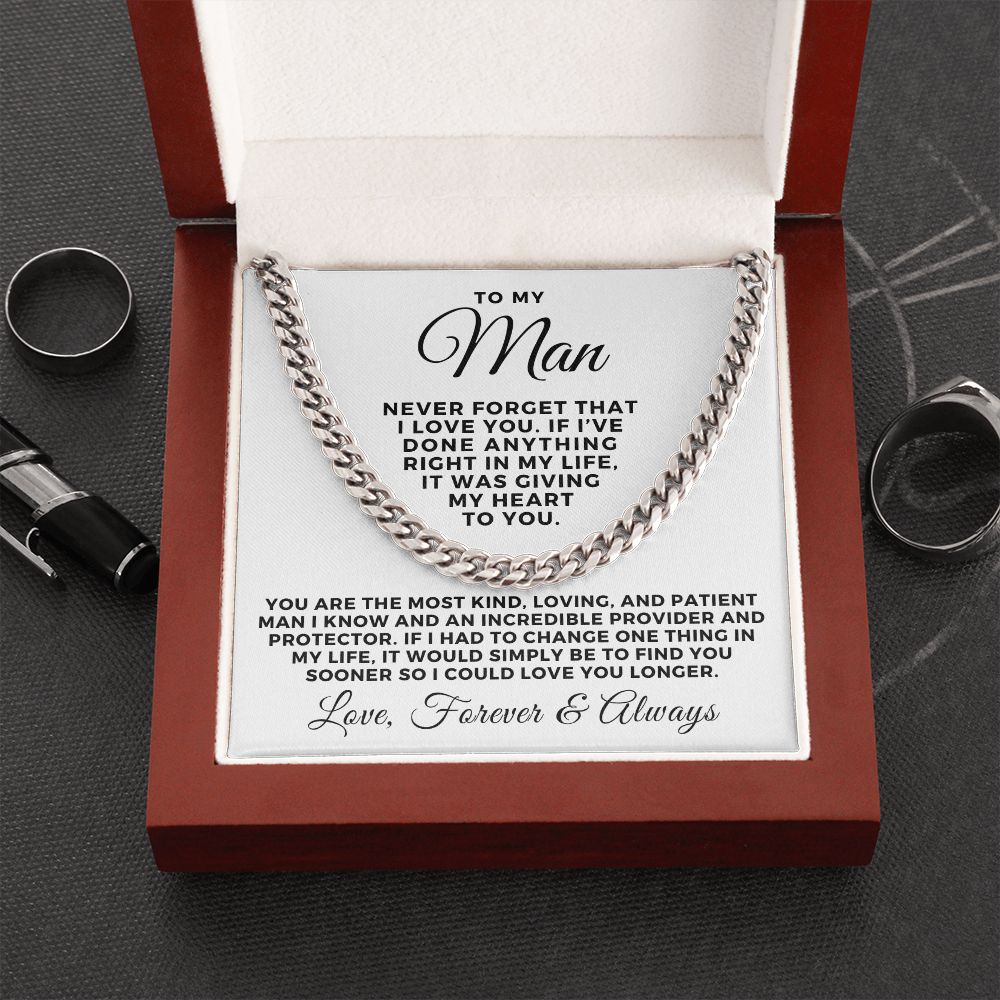 Gift For Husband | One Thing Cuban Link Chain 0712T2