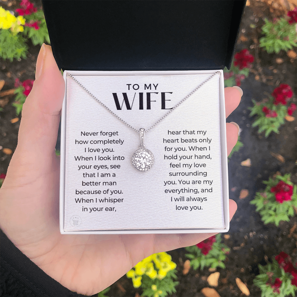 Gift For Wife | When I Necklace 0487T6