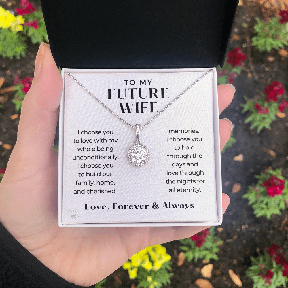 Future Wife, Future Mrs. Gift | I Choose Necklace 0481T6