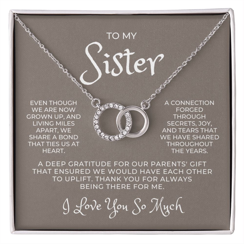 Gift For Sister | Bond Necklace 0673T8