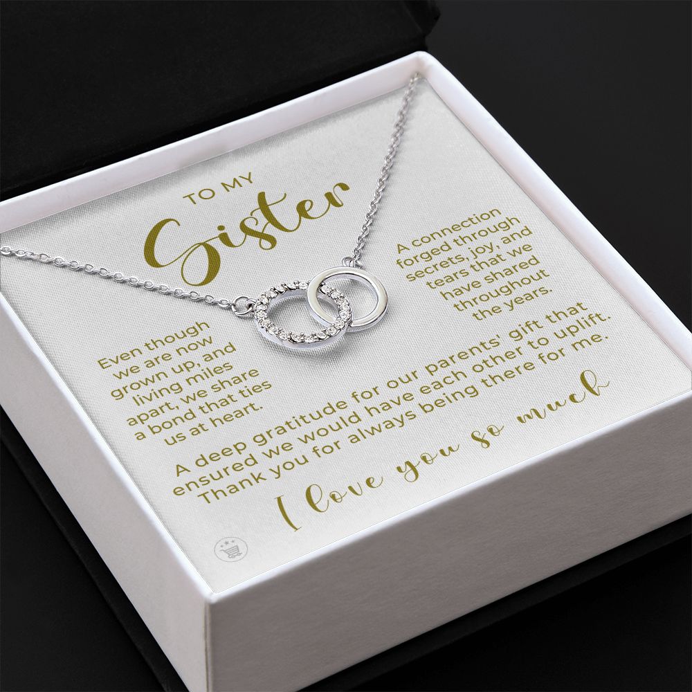 Gift For Sister | Bond Necklace 0673T7