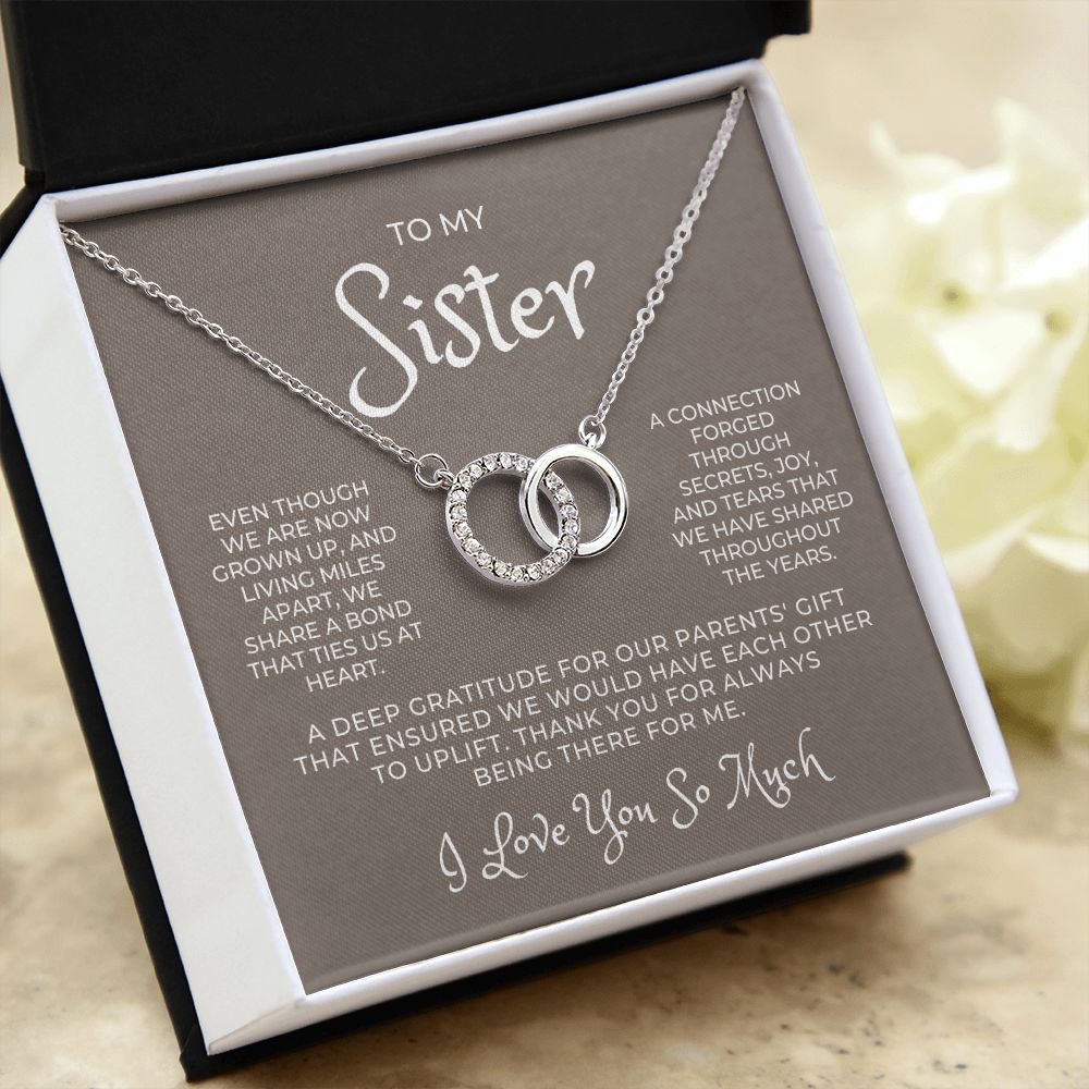 Gift For Sister | Bond Necklace 0673T8