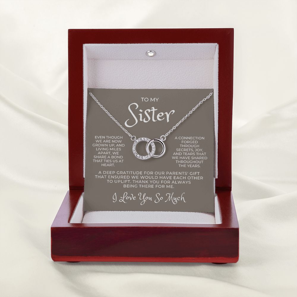 Gift For Sister | Bond Necklace 0673T8