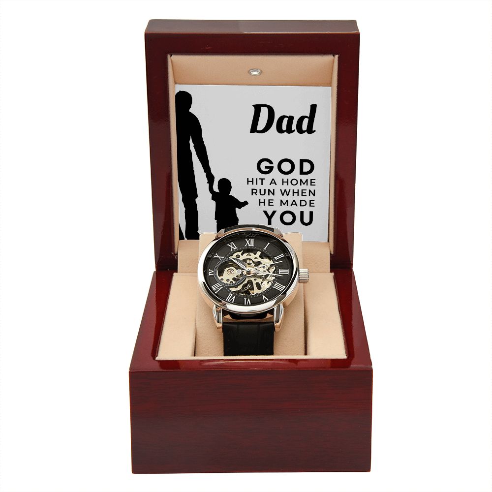 Gift For Dad | Home Run Men's Watch 0667T3