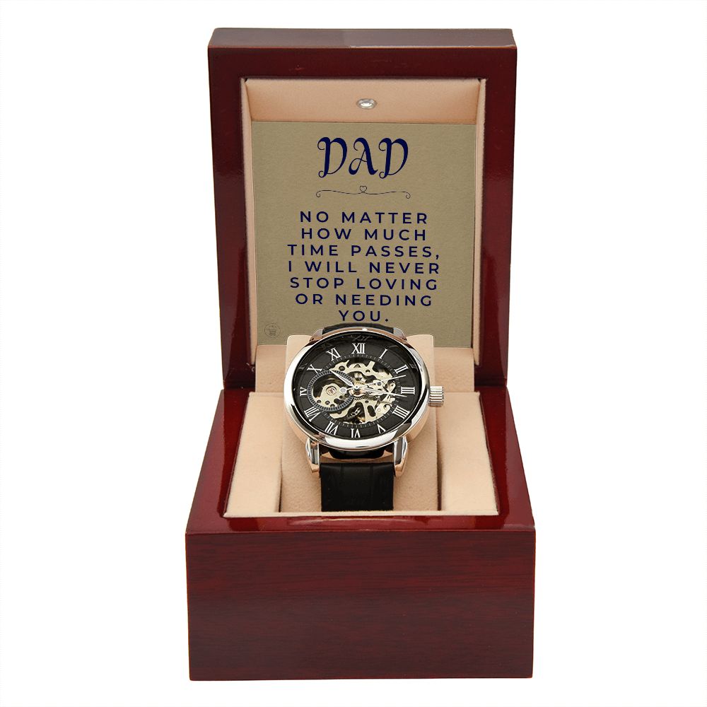Gift For Dad | Never Stop Men's Watch 0671T6