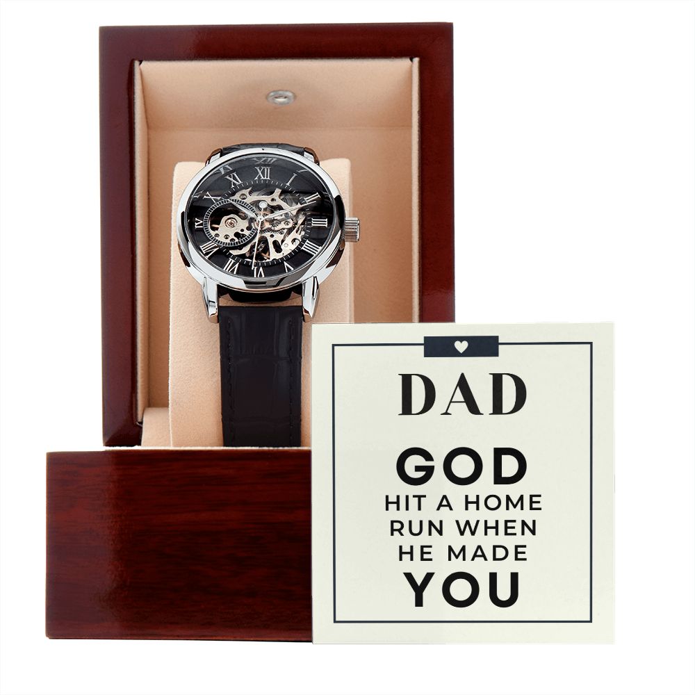 Gift For Dad | Home Run Men's Watch 0667T2