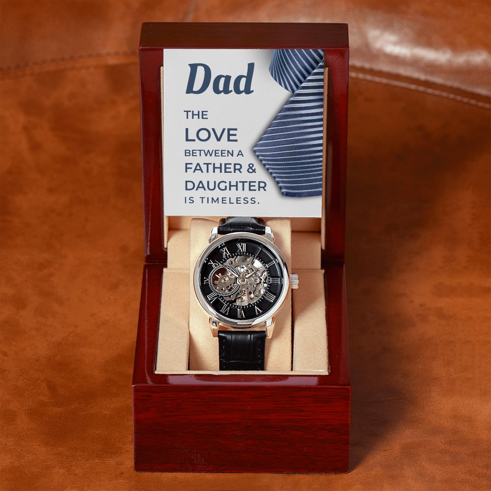 Gift For Dad From Daughter | Father and Daughter Men's Watch 0670T5