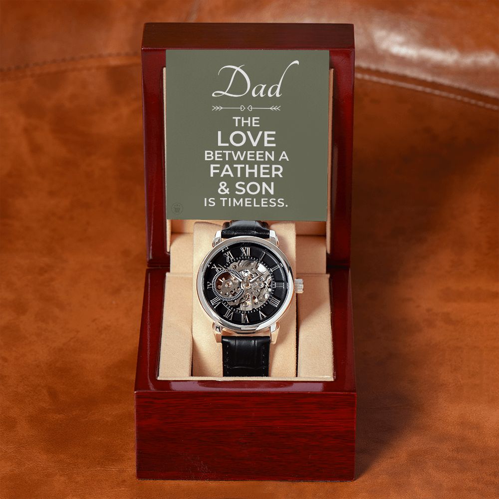 Gift For Dad From Son | Father and Son Men's Watch 0669T10