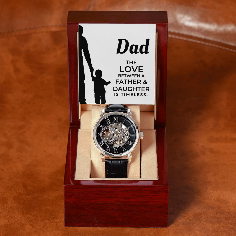 Gift For Dad From Daughter | Father and Daughter Men's Watch 0670T3