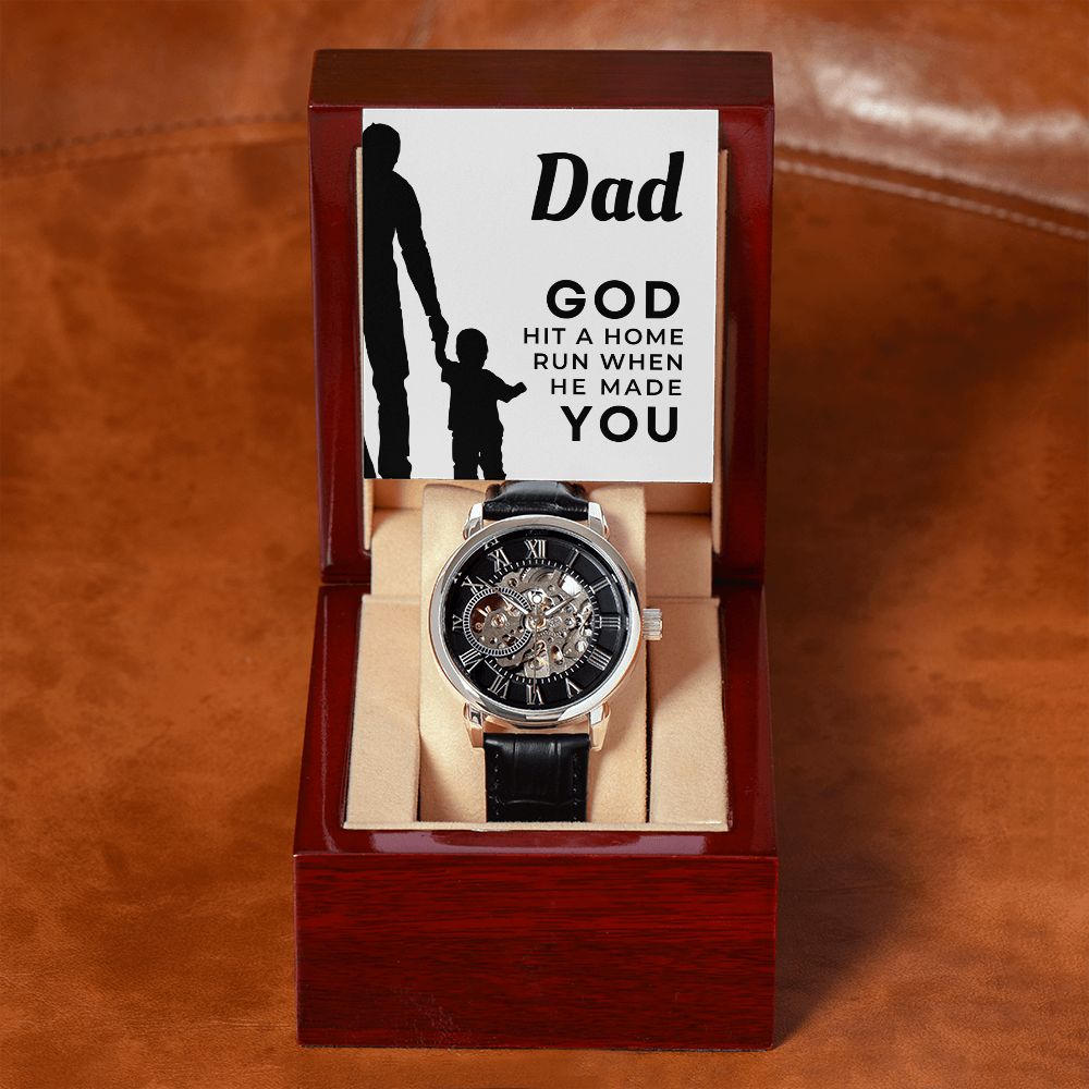 Gift For Dad | Home Run Men's Watch 0667T3