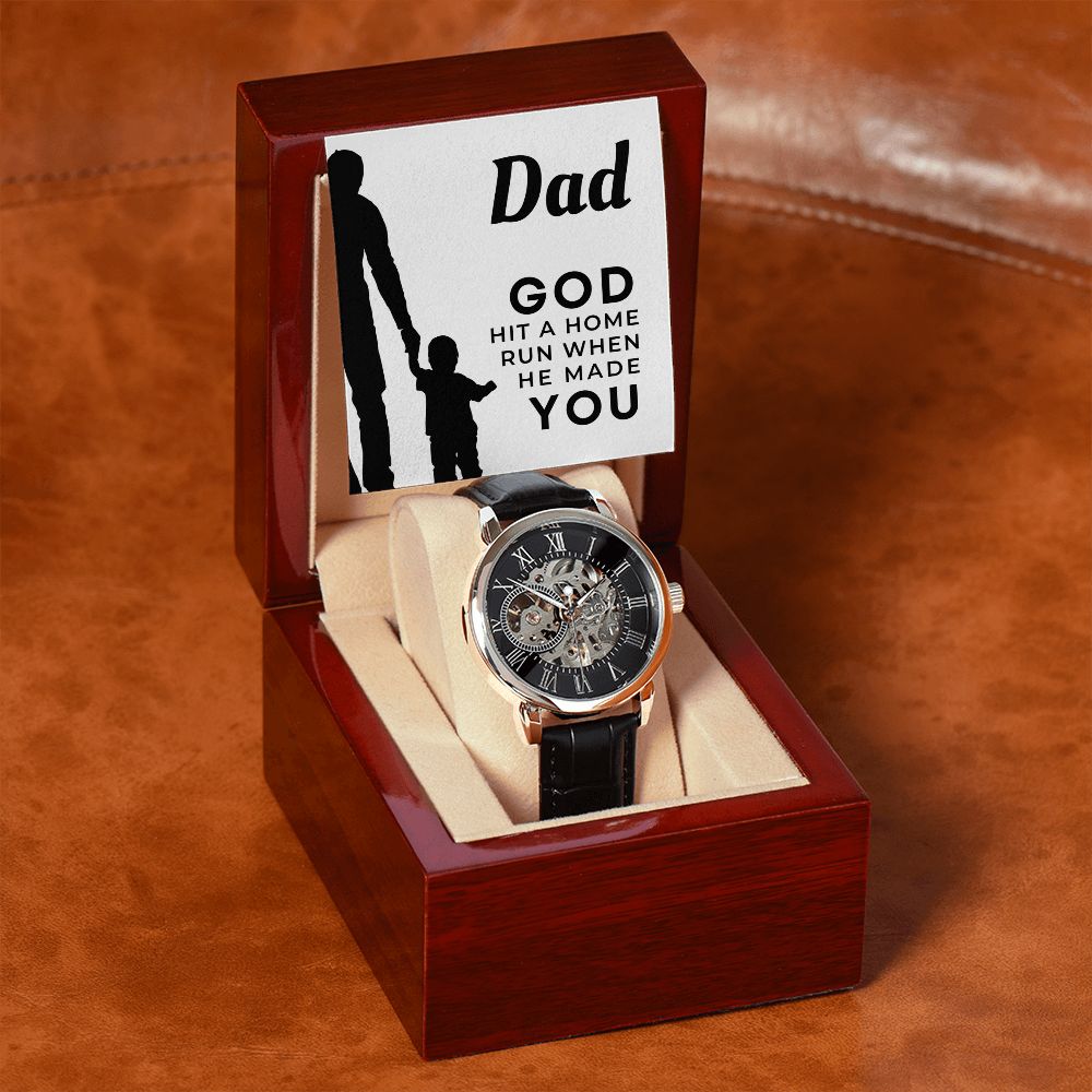 Gift For Dad | Home Run Men's Watch 0667T3