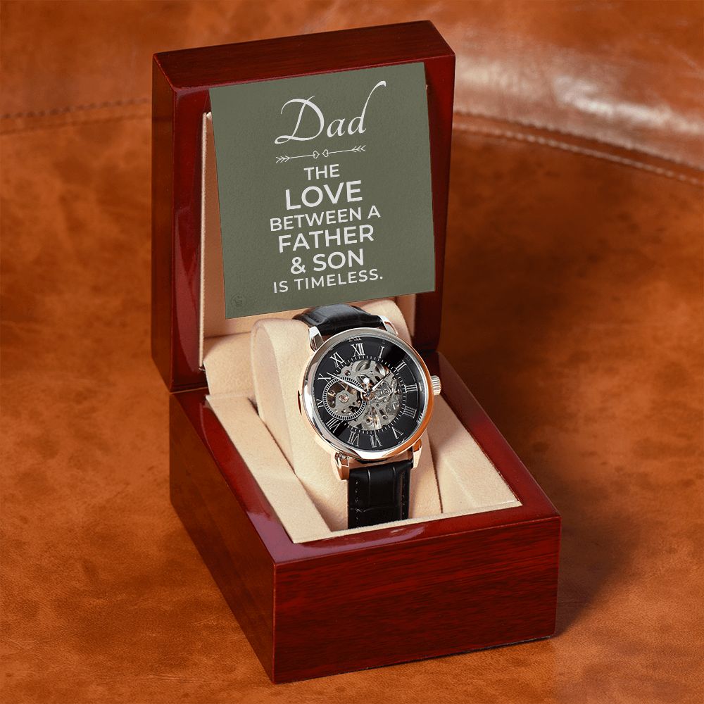 Gift For Dad From Son | Father and Son Men's Watch 0669T10