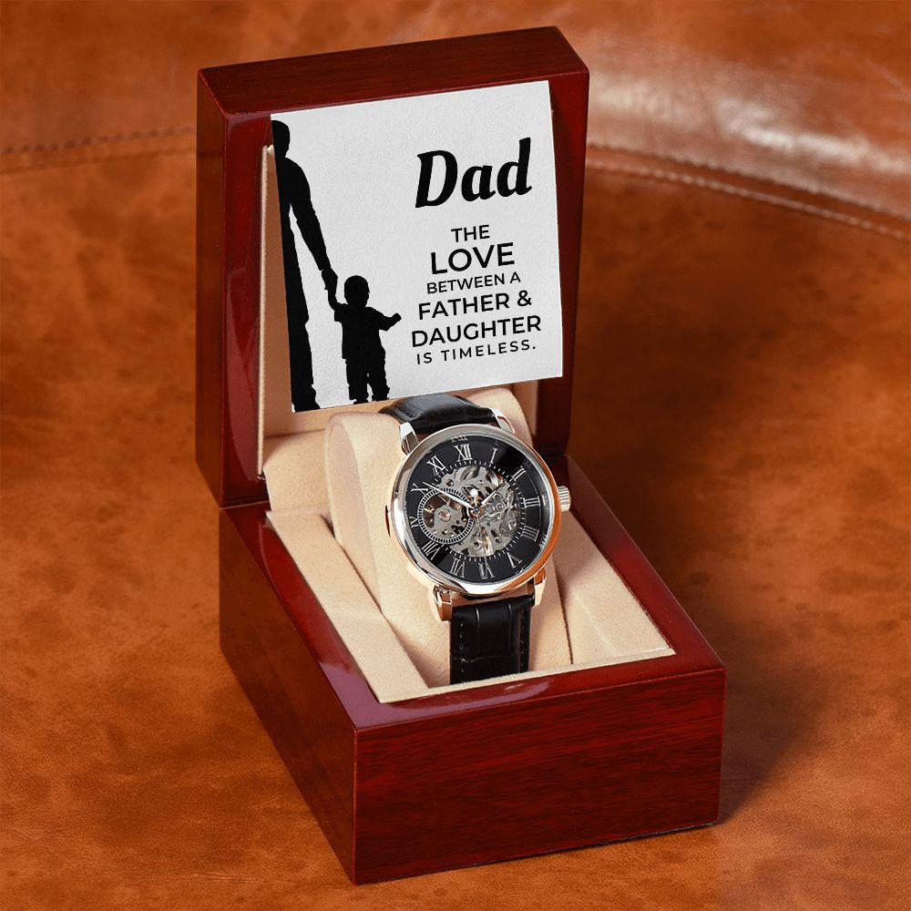 Gift For Dad From Daughter | Father and Daughter Men's Watch 0670T3