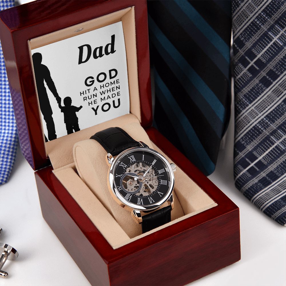 Gift For Dad | Home Run Men's Watch 0667T3