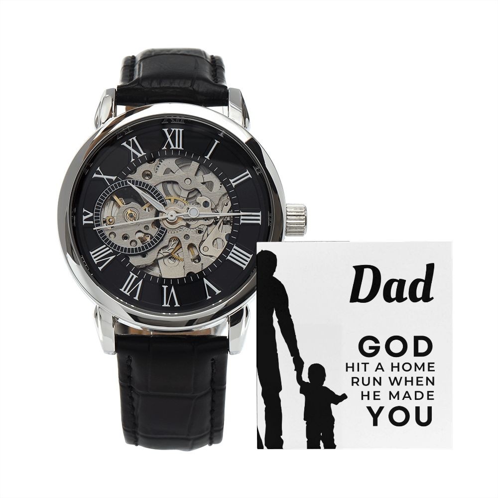 Gift For Dad | Home Run Men's Watch 0667T3