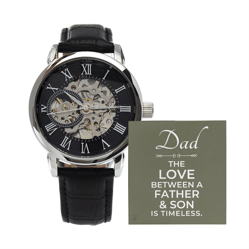 Gift For Dad From Son | Father and Son Men's Watch 0669T10