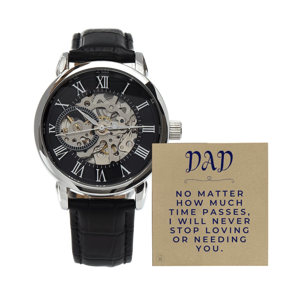 Gift For Dad | Never Stop Men's Watch 0671T6