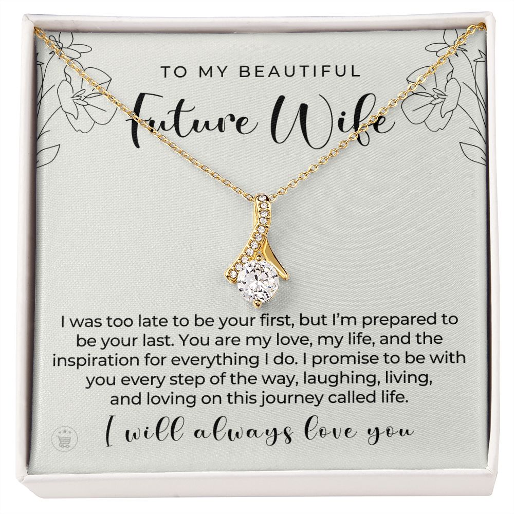 Future Wife, Mrs. Gift | Every Step Necklace 0644T8