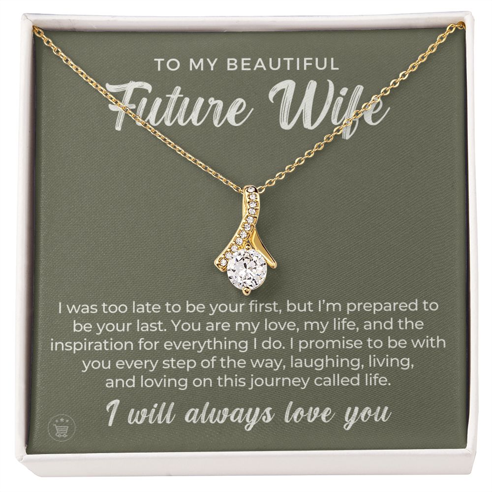 Future Wife, Mrs. Gift | Every Step Necklace 0644T10