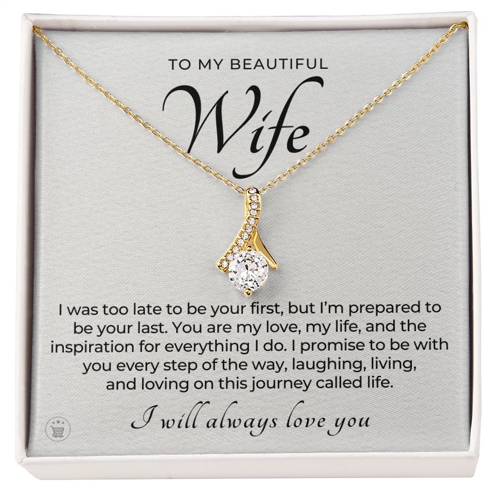Gift For Wife | Every Step Necklace 0645T1
