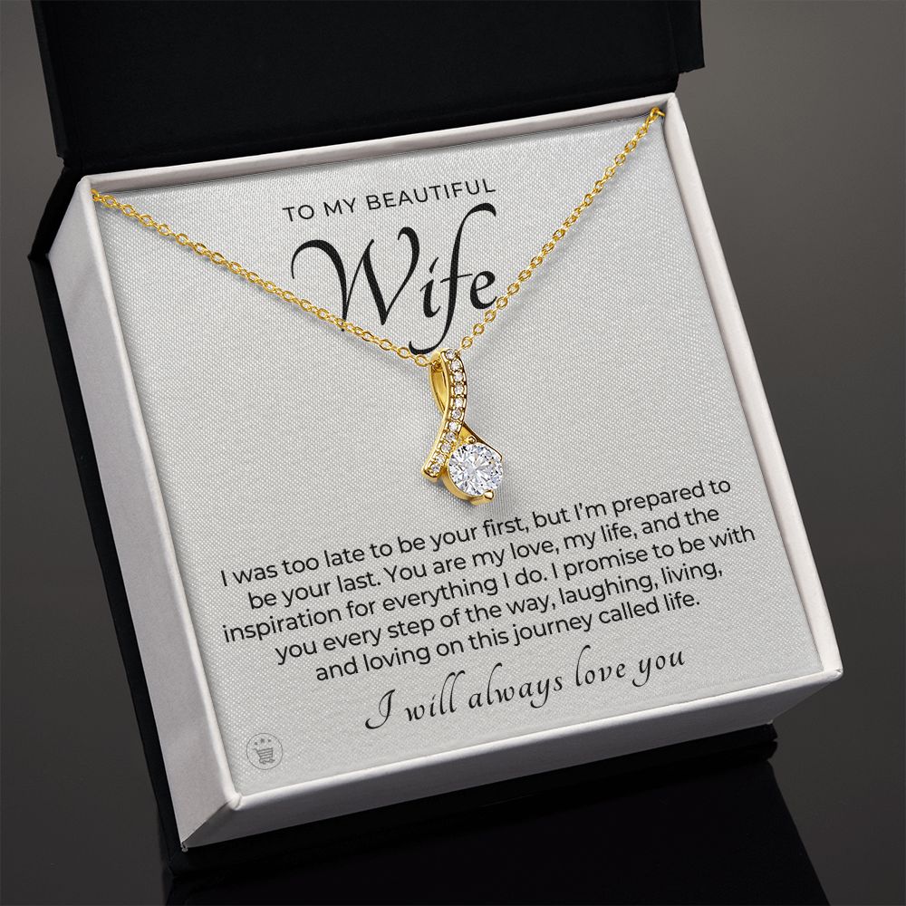 Gift For Wife | Every Step Necklace 0645T1