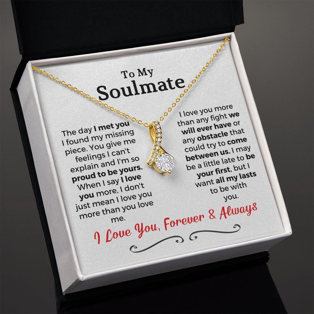 Soulmate Gift | Proud To Be Yours Necklace 0738T1A