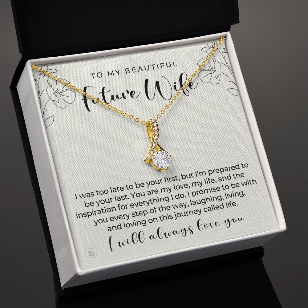 Future Wife, Mrs. Gift | Every Step Necklace 0644T8
