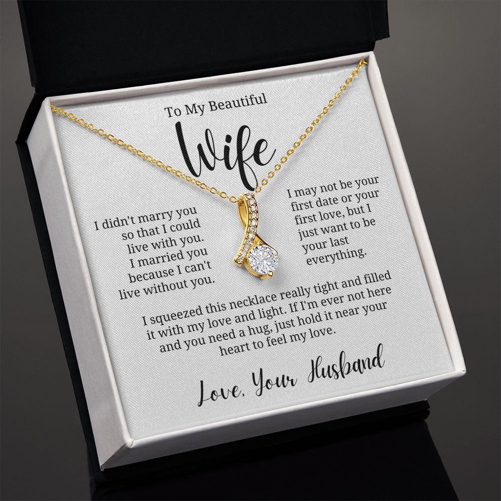 Gift For Wife | My Love Necklace 0769T1A