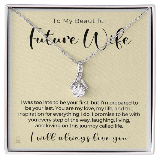 Future Wife, Mrs. Gift | Every Step Necklace 0644T7