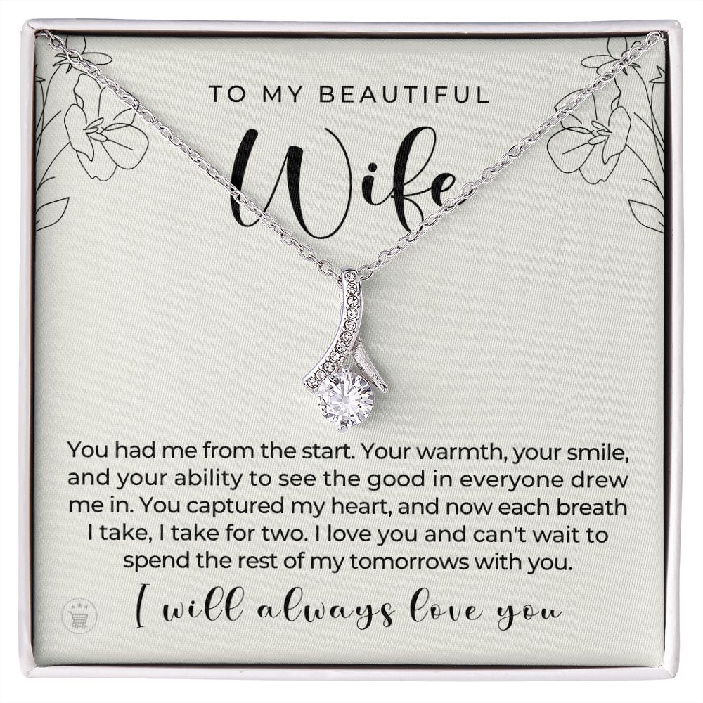 Gift For Wife | Each Breath Necklace 0642T8