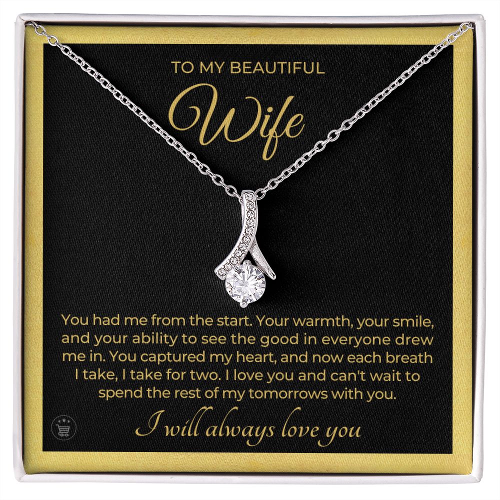 Gift For Wife | Every Step Necklace 0645T6