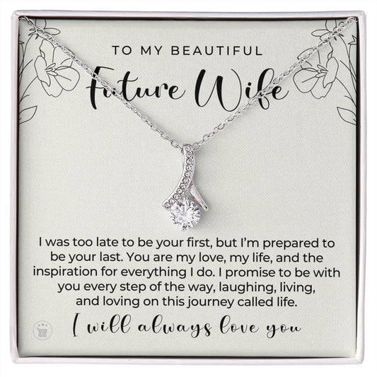 Future Wife, Mrs. Gift | Every Step Necklace 0644T8