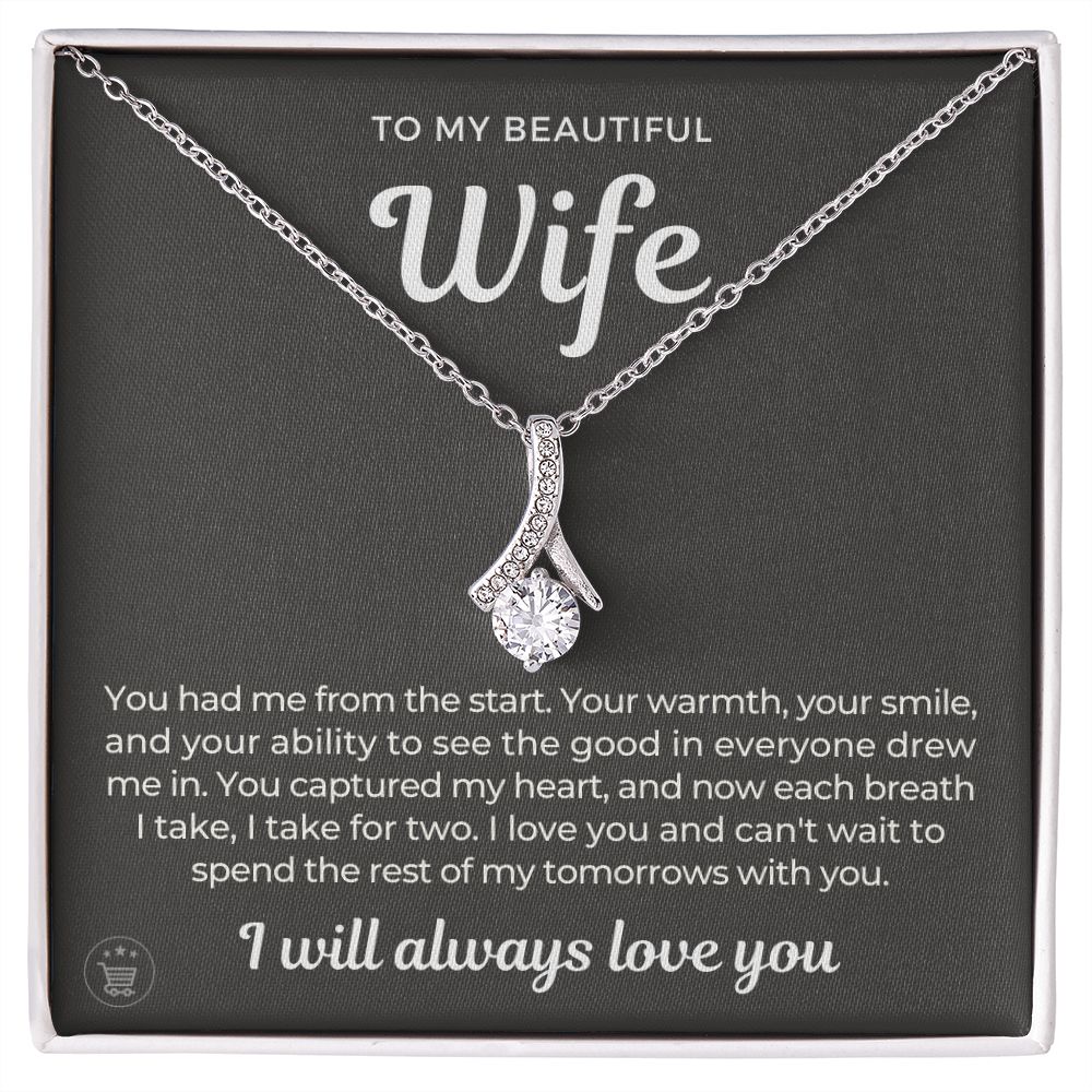 Gift For Wife | Each Breath Necklace 0642T3