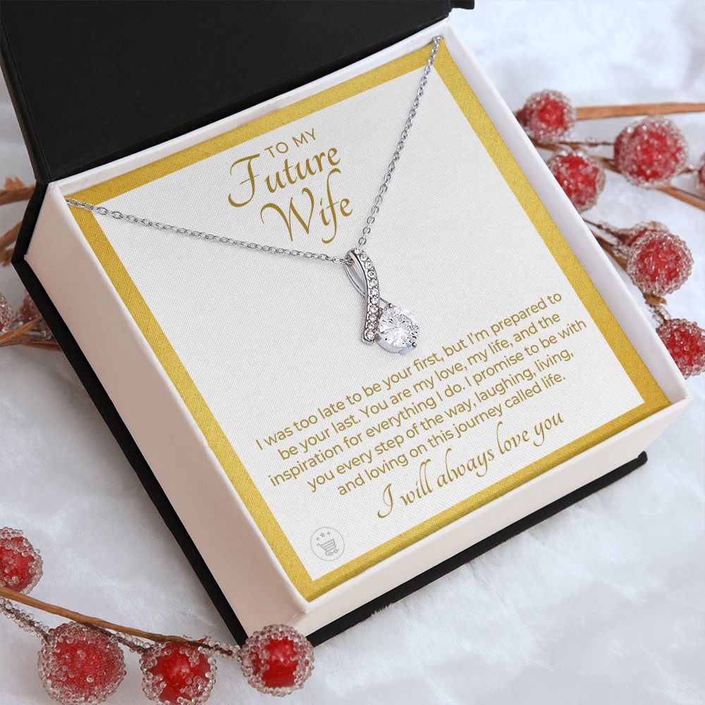 Future Wife, Mrs. Gift | Every Step Necklace 0644T5
