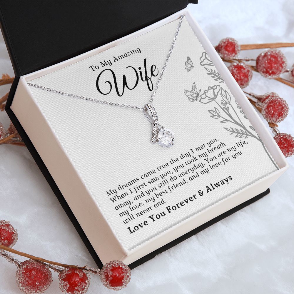 Gift For Wife | Dreams Came True Necklace 0742T7A