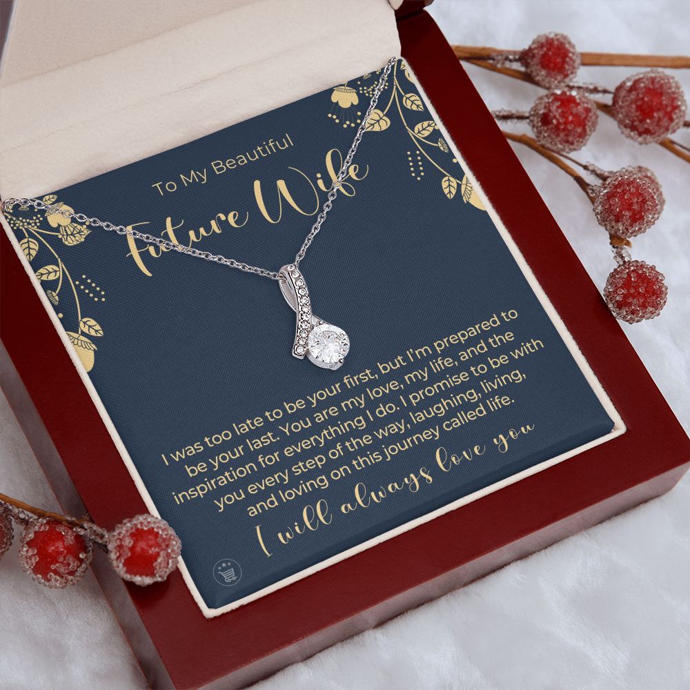 Future Wife, Mrs. Gift | Every Step Necklace 0644T9
